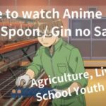 Where to watch siliver spoon / Gin no Saji Anime?