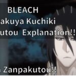 BLEACH Byakuya Kuchiki Zanpakutou Explanation!!