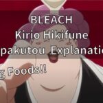BLEACH Kirio Hikifune Zanpakutou Explanation!!