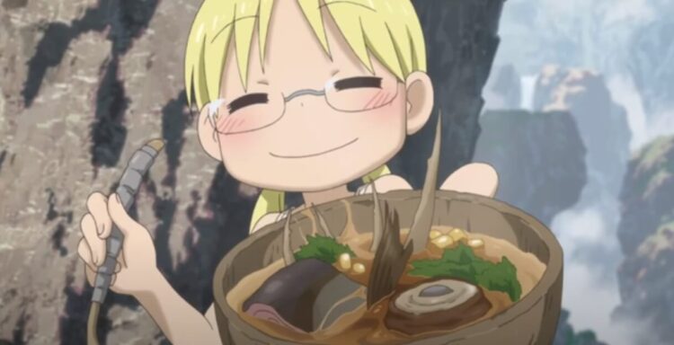 Made in abyss riko cooking scene